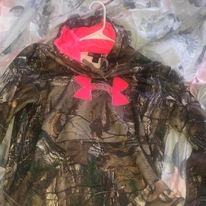 Under armour camo hoodie